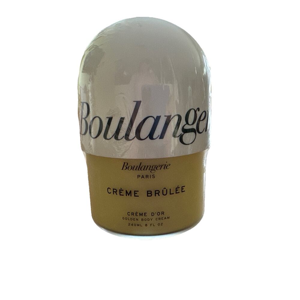 Boulangerie Paris Crème Brûlée Golden Body Cream 8oz Sealed HTF Anthropologie UO